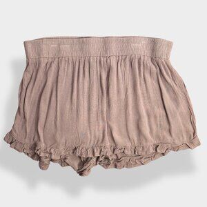 LoveSick by‎ Torrid Mauve Ruffle Shorts 2